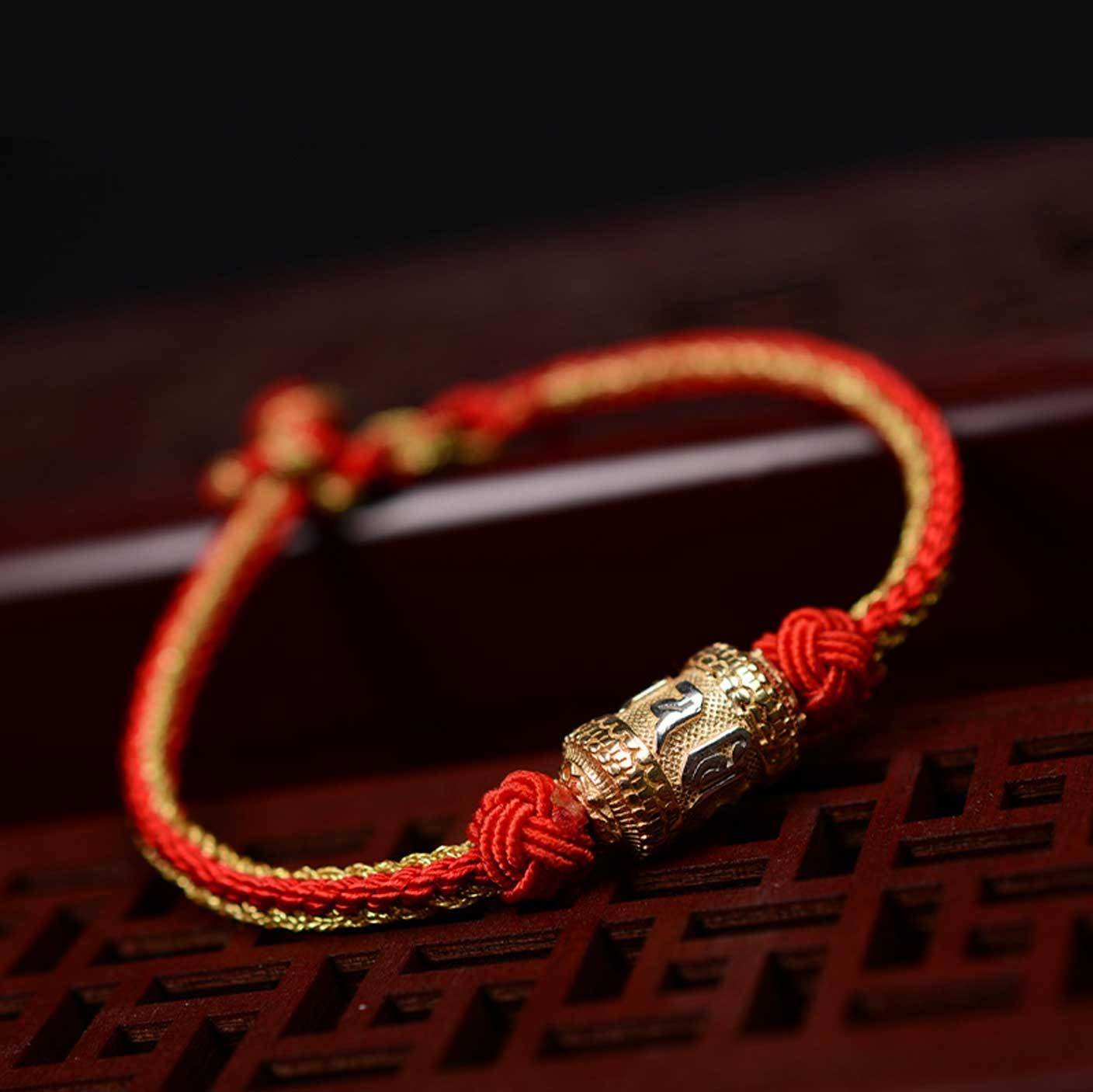 1_40326f0f-7072-4691-8def-40ec3706403a.jpg Tibetan Mantra Bracelet - Luck & Protection - Image 1