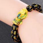 Color-Changing Pixiu Obsidian Wealth Bracelet - Image 2
