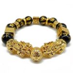 Gold-Plated Double Pixiu Bracelet - Extreme Wealth & Protection - Image 5