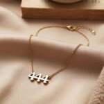 Exclusive:  444 Angel Number Necklace - Divine Guidance