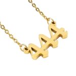 Exclusive:  444 Angel Number Necklace - Divine Guidance - Image 9