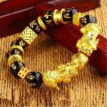 Gold-Plated Double Pixiu Bracelet - Extreme Wealth & Protection - Image 7