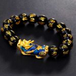 Color-Changing Pixiu Obsidian Wealth Bracelet - Image 3