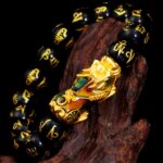 Color-Changing Pixiu Obsidian Wealth Bracelet - Image 5
