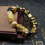 Gold-Plated Double Pixiu Bracelet - Extreme Wealth & Protection - Image 8