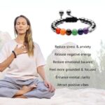 7 Chakra Hematite Bracelet - Promote Wellness - Image 3