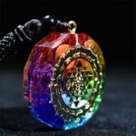 Chakra Orgonite Necklace - Balances Orgone Energy & EMF Protection - Image 5