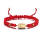 888 Wealth Luck Angel Number Bracelet - Image 3