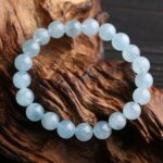Blue Aquamarine Calming Bracelet - Grounding & Soothing - Image 3