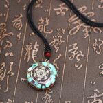 Archangel Metatron Orgonite Pendant - Turquoise Necklace - Image 5