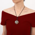 Archangel Metatron Orgonite Pendant - Turquoise Necklace - Image 6