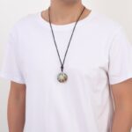 Archangel Metatron Orgonite Pendant - Turquoise Necklace - Image 7