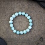Blue Aquamarine Calming Bracelet - Grounding & Soothing - Image 2