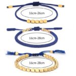 Blue Copper Beads Bracelet Set - Image 5