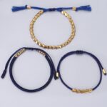 Blue Copper Beads Bracelet Set - Image 9