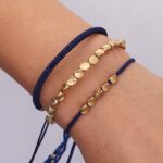 Blue Copper Beads Bracelet Set - Image 2