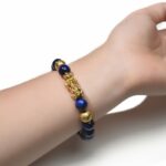 Blue Tiger Eye Pixiu Bracelet - Wealth & Confidence - Image 6