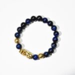 Blue Tiger Eye Pixiu Bracelet - Wealth & Confidence - Image 3