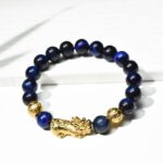 Blue Tiger Eye Pixiu Bracelet - Wealth & Confidence - Image 5