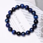 Blue Tiger’s Eye Bracelet - Confidence & Creativity - Image 2