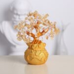 Citrine Money Tree for Prosperity -  Feng Shui Gemstone Ornament - Image 2