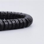 Coconut Shell Beads Bracelet with Engraved Mantra - Image 10