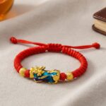 Color-Changing Pixiu Bracelet - Tibetan Red String - Image 3