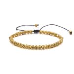 Copper Beads Harmony & Healing Bracelet - Gold Colored Copper Beads - Image 3