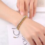 Copper Beads Harmony & Healing Bracelet - Gold Colored Copper Beads - Image 8