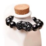 Black Obsidian Pixiu Bracelet - Wealth Protection - Image 8