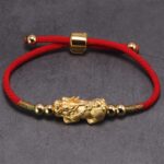 Feng Shui Piyao Wealth Bracelet - Red String - Image 3
