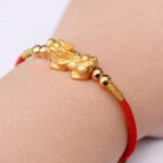 Feng Shui Piyao Wealth Bracelet - Red String - Image 4