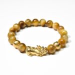 Gold Tiger Eye Pixiu Bracelet - Image 2
