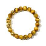 Gold Tiger Eye Pixiu Bracelet - Image 3