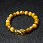 Gold Tiger Eye Pixiu Bracelet - Image 8