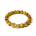 Gold Tiger Eye Pixiu Bracelet - Image 9