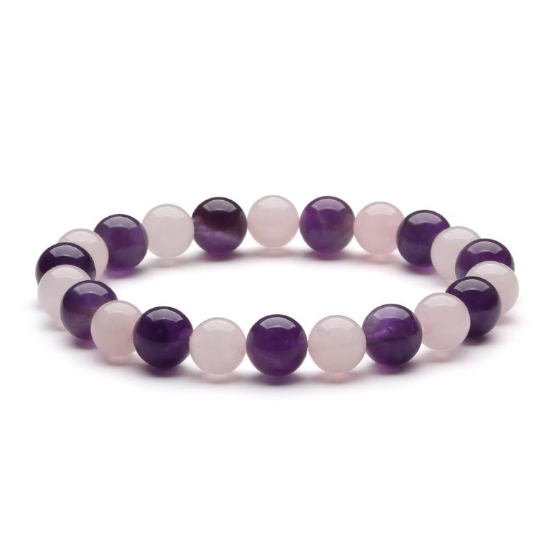 GratitudeBracelet-4.jpg Gratitude Bracelet – Amethyst, Rose Quartz - Image 1