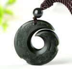 Hetian Jade Pendant Manifesting Necklace - Image 2