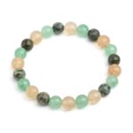 Triple Prosperity Bracelet - Citrine, Green Aventurine, Turquoise - Image 2