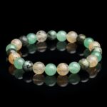 Triple Prosperity Bracelet - Citrine, Green Aventurine, Turquoise - Image 4