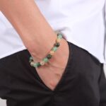 Triple Prosperity Bracelet - Citrine, Green Aventurine, Turquoise - Image 5