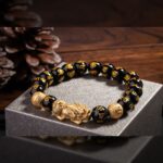 Feng Shui Bracelet - Pixiu Black Obsidian Bracelet for Wealth - Image 6