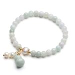 Light Green Jade Wu Lou Amulet Bracelet - Feng Shui Bracelet for Health - Image 6