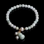 Light Green Jade Wu Lou Amulet Bracelet - Feng Shui Bracelet for Health - Image 13