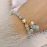 Light Green Jade Wu Lou Amulet Bracelet - Feng Shui Bracelet for Health - Image 2