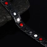 Magnetic Therapy Bracelets - Black, Silver, Gold - Image 8