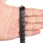 Magnetic Therapy Bracelets - Black, Silver, Gold - Image 10