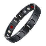 Magnetic Therapy Bracelets - Black, Silver, Gold - Image 5
