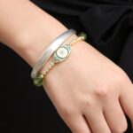 Natural Peridot Style Evil Eye Bracelet - Image 3