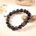 Natural Rainbow Obsidian Healing Bracelet